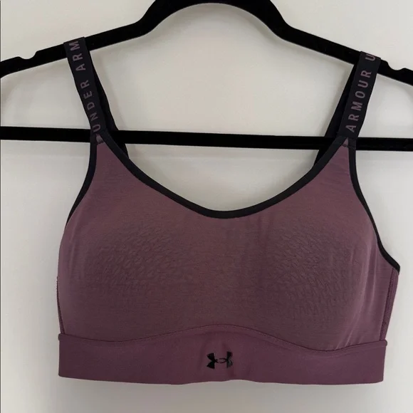 Under Armour Women's Mauve Sports Bra - Picture 1 of 4